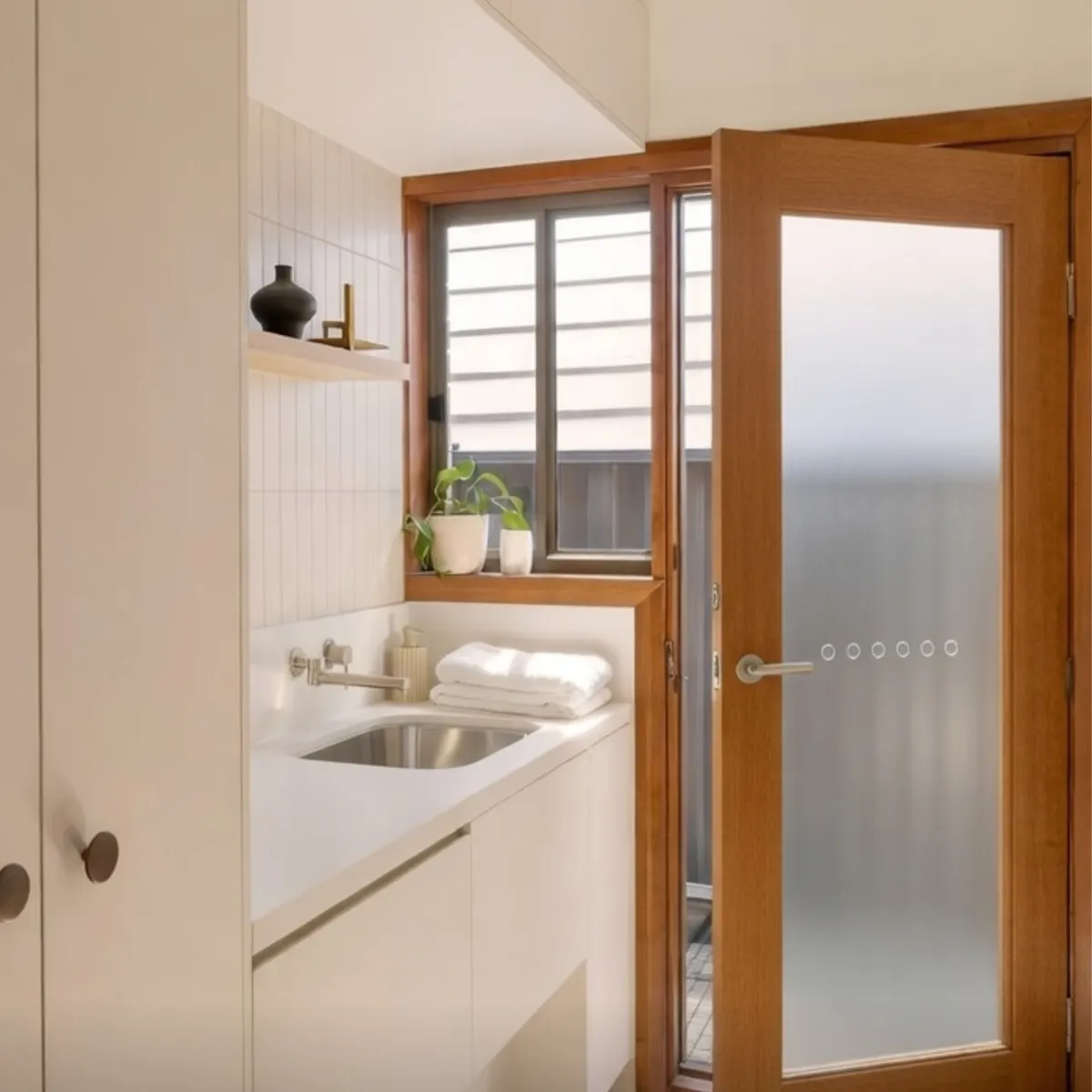 Laundry renovation, Brisbane